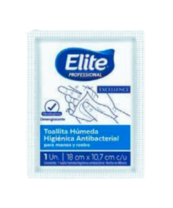 Elite® Toallita Húmeda Higiénica Antibacterial (AB60332000)
