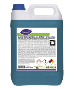 Diversey® Cuidado de Cocinas Suma Detergente de Ollas y Utensilios (HB30425)